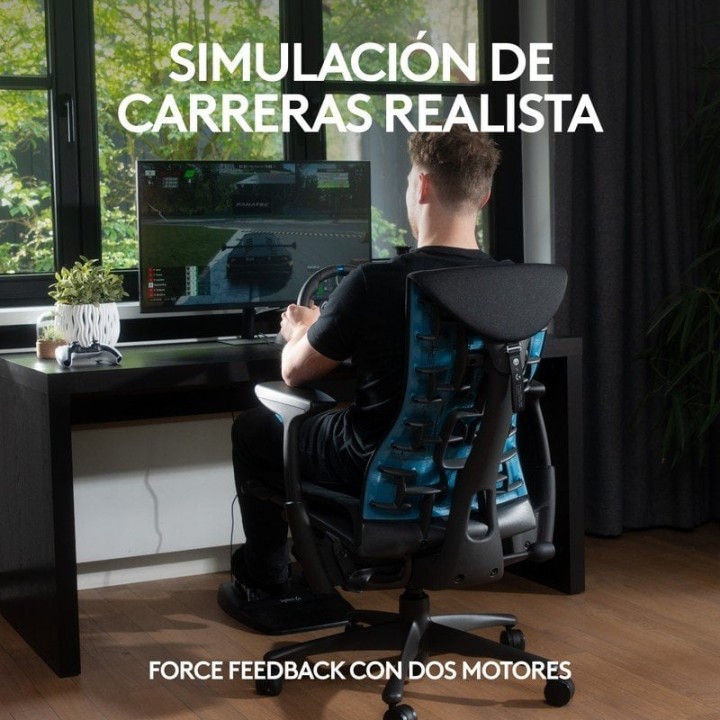 Logitech G29 Driving Force para PS5/PS4/PS3/PC + EA Sports F1 25 PS5