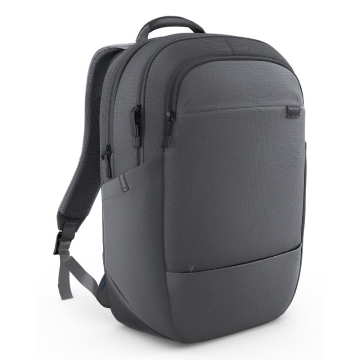 Mochila Dell para portátil hasta 14″ resistente a rayones, 21L, gris, reciclada