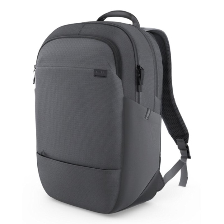 Mochila Dell para portátil hasta 14″ resistente a rayones, 21L, gris, reciclada