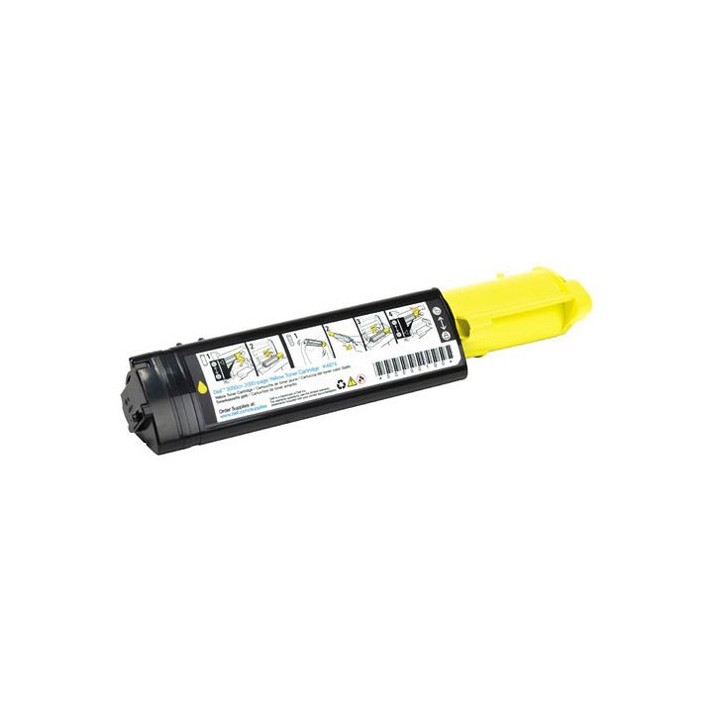 Toner Dell Laser WH006 Amarillo 2000 pág (593-10156)