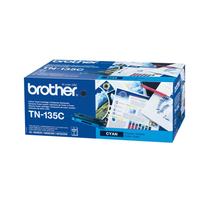 Toner BROTHER Laser Cian 4000 páginas (TN-135C)