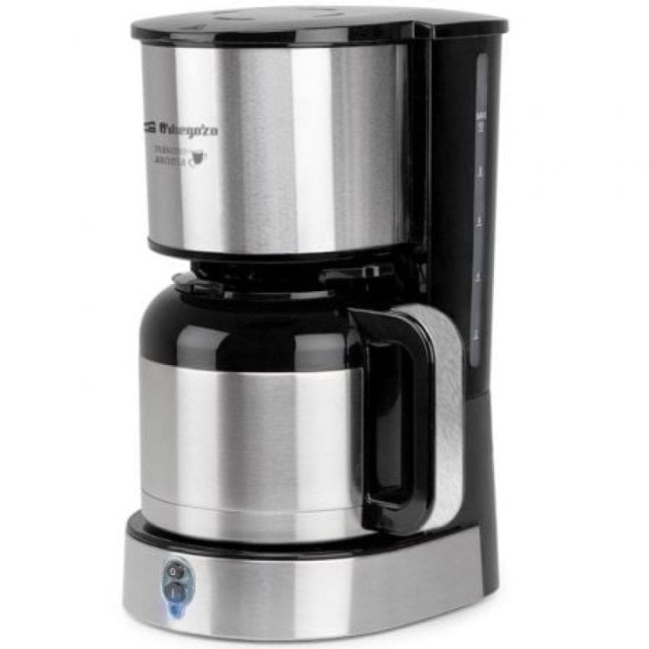 Cafetera de Filtro Orbegozo CG 5020 12 Tazas Jarra Termo Acero Inoxidable Apagado Automático