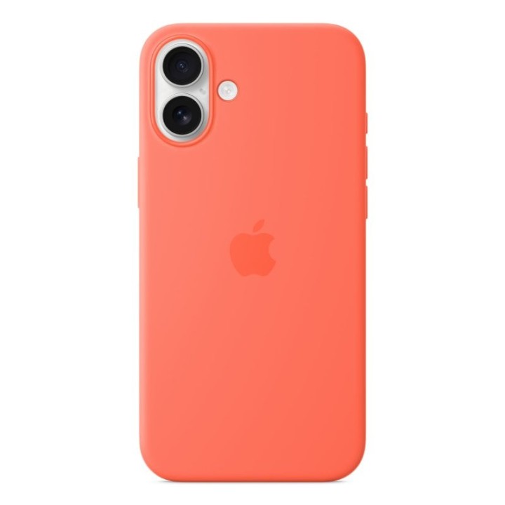 Funda Apple MagSafe MDGT4ZM/A Naranja Silicona Reciclada iPhone 16 Plus 6.7″