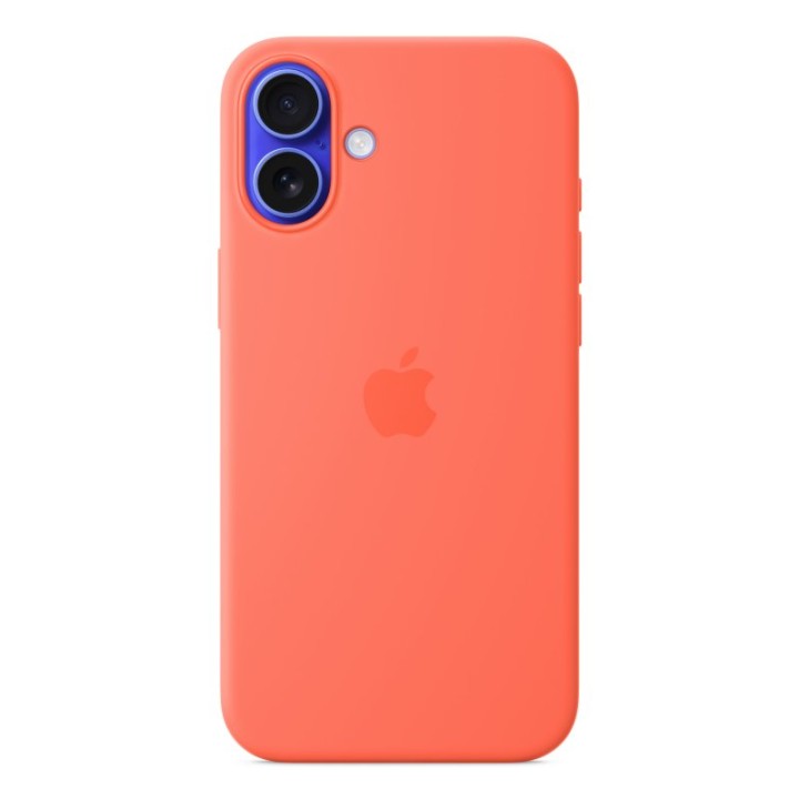 Funda Apple MagSafe MDGT4ZM/A Naranja Silicona Reciclada iPhone 16 Plus 6.7″