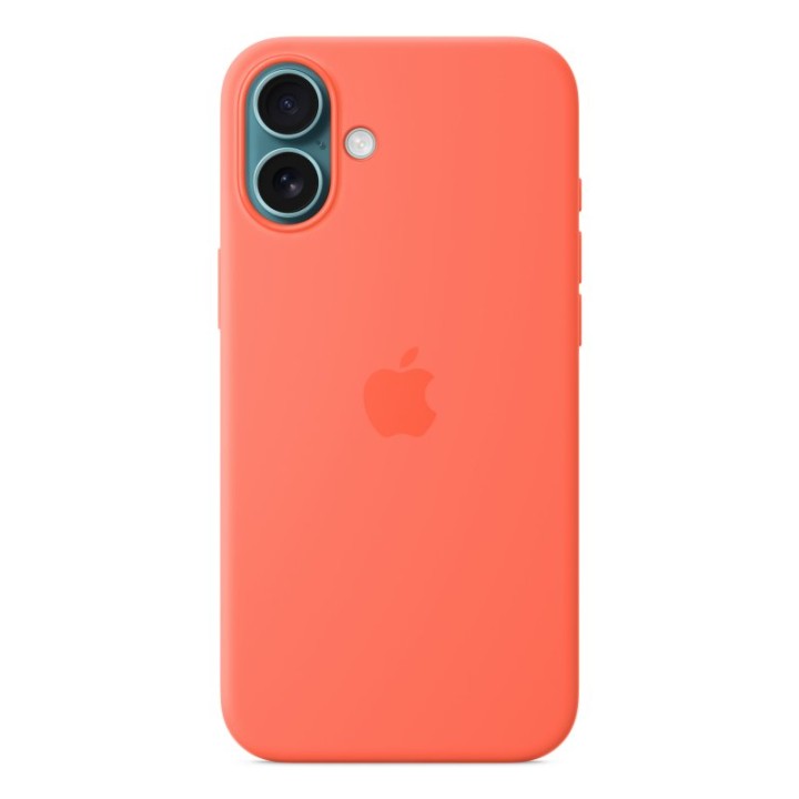 Funda Apple MagSafe MDGT4ZM/A Naranja Silicona Reciclada iPhone 16 Plus 6.7″
