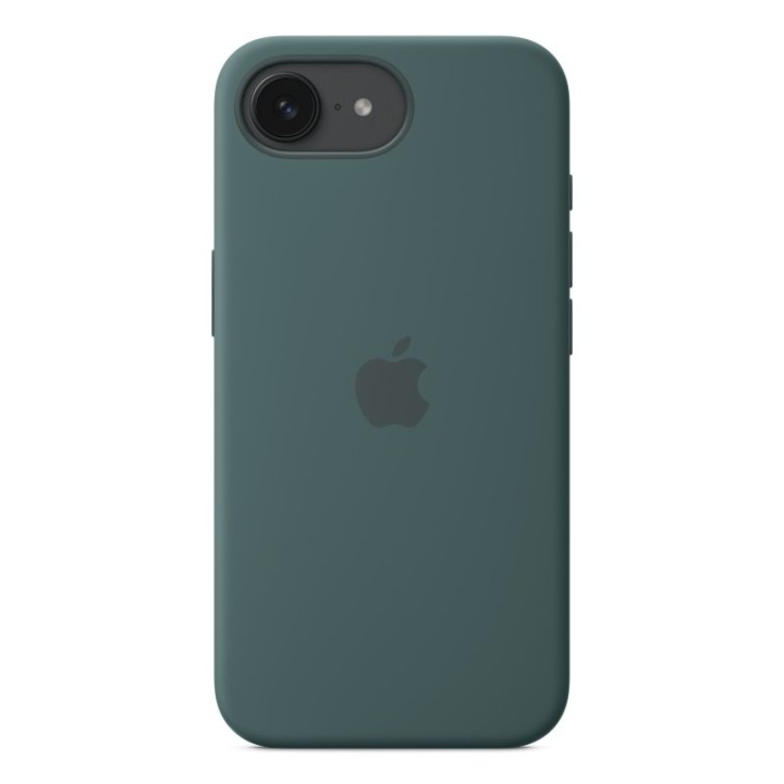 Funda Apple MD3X4ZM/A iPhone 16e Silicona Reciclada Verde 6.1" Tacto Premium