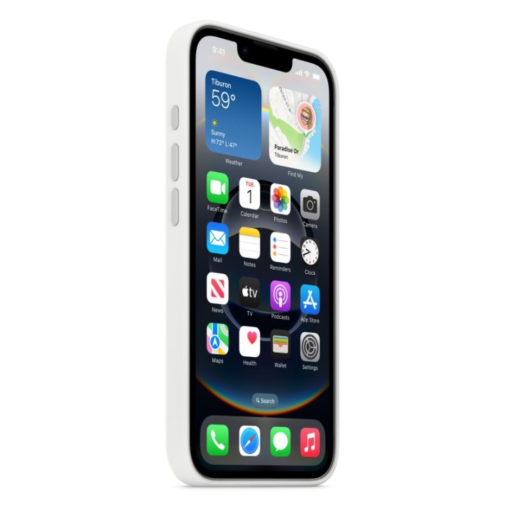 Funda Apple MD3P4ZM/A iPhone 16e Silicona Blanca 55% Reciclada 6.1″