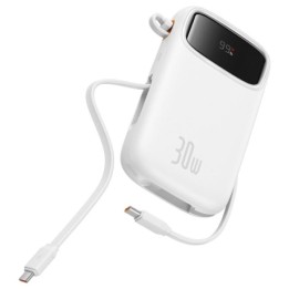 Power bank Baseus QPow2 10000mAh 30W Power Delivery 3.0 Quick Charge 3.0 Blanco