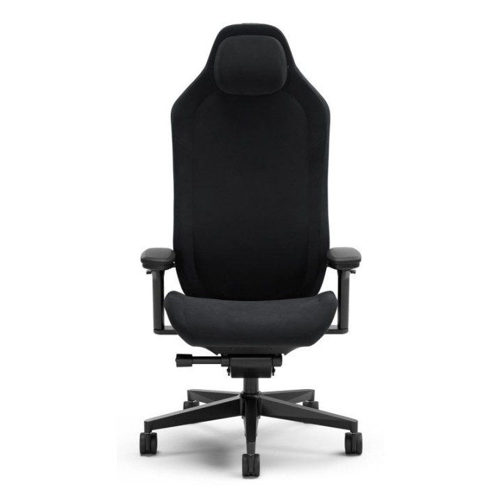 Silla gaming Fractal Design reposabrazos 4D respaldo malla alcántara altura ajustable