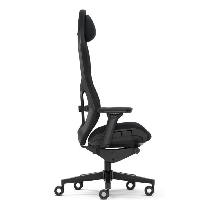Silla gaming Fractal Design reposabrazos 4D respaldo malla alcántara altura ajustable