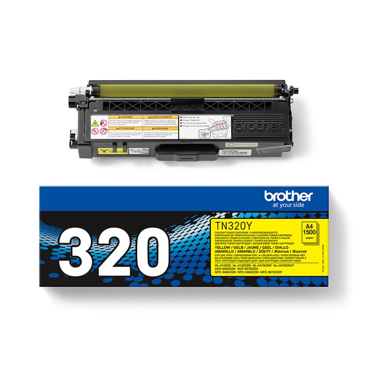 Toner BROTHER Laser Amarillo 1500 páginas (TN-320Y)
