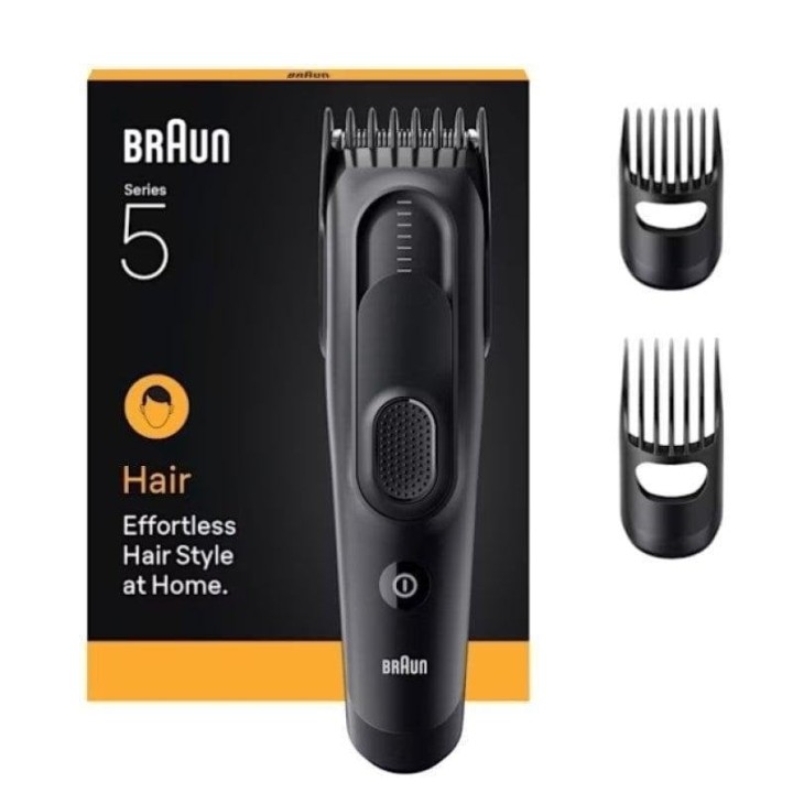 Cortapelos Braun Negro 17 ajustes corte batería NiMH inalámbrico cabezal 50 min