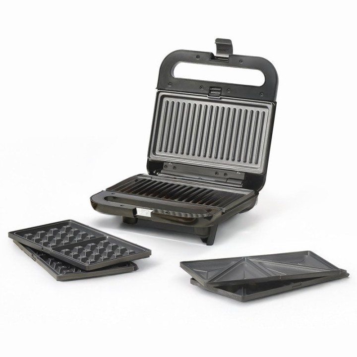 Sandwichera Ufesa Robson 3 en 1 Placas Intercambiables 850W Antiadherente