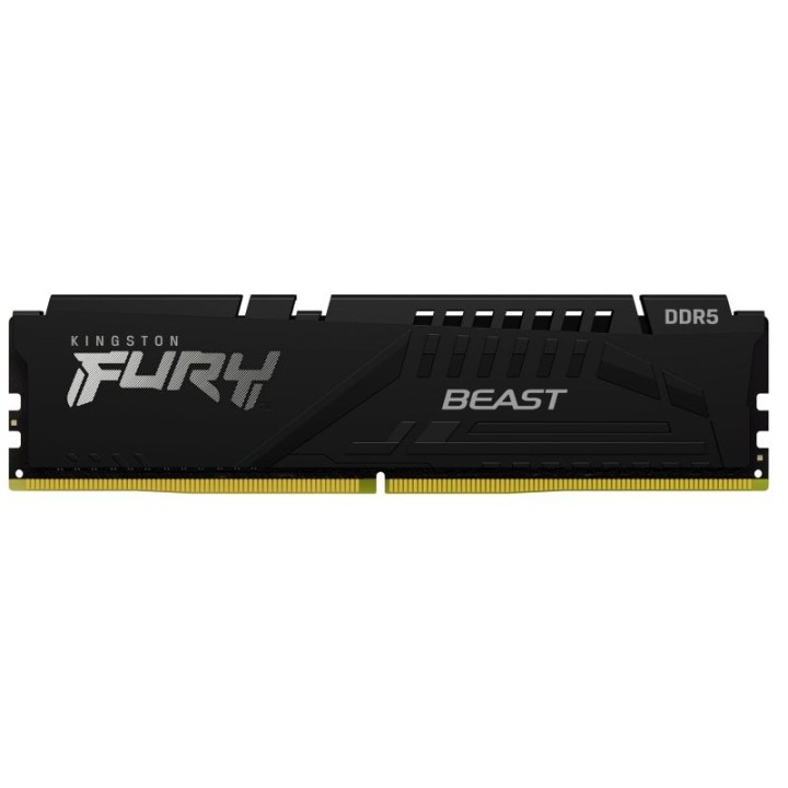 Módulo Kingston FURY Beast DDR5 32GB 6000MT/s CL36 Unbuffered DIMM Disipador Blanco/Negro