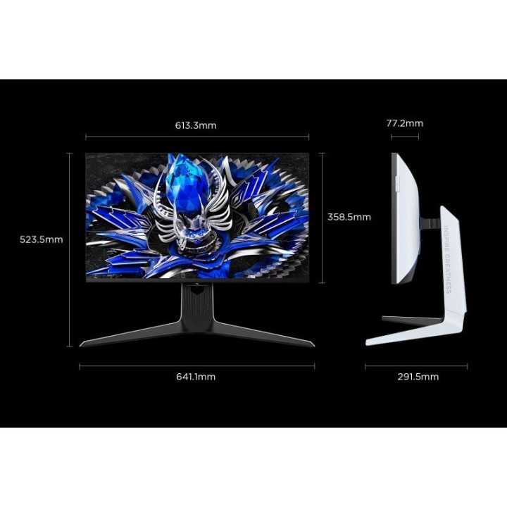 Monitor TCL 27R83U 27" 4K UHD 160Hz Mini-LED QLED HDR1400 FreeSync G-Sync USB-C
