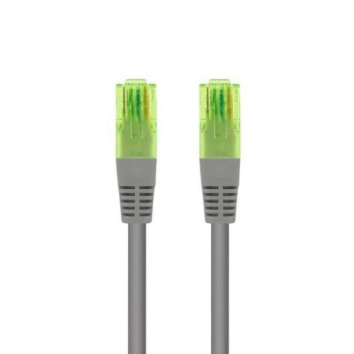 Cable de red RJ45 Nanocable 10.20.1405 Cat.6 UTP AWG26 CCA 5m Gris