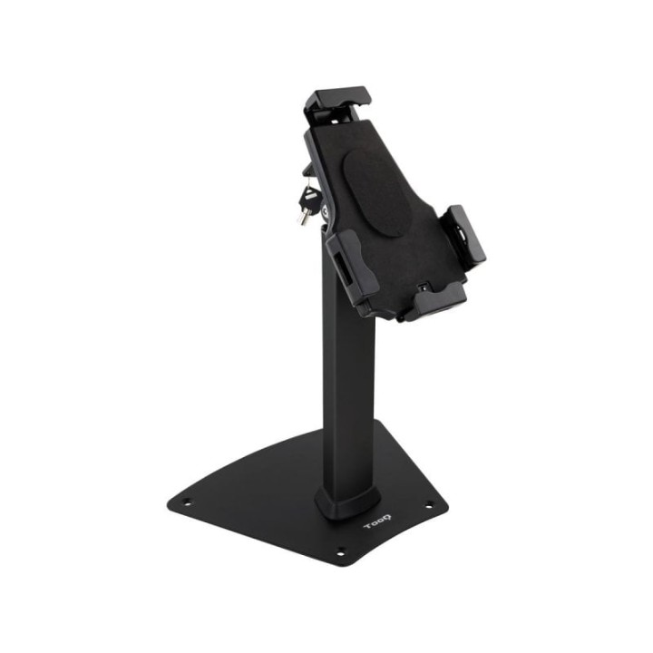 Soporte Tablet TooQ TQTDS0811 Antirrobo Aluminio Negro 7.9"-10.5" Base Ajustable