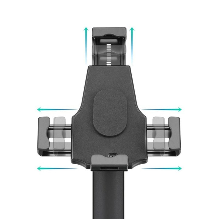 Soporte Tablet TooQ TQTDS0811 Antirrobo Aluminio Negro 7.9"-10.5" Base Ajustable