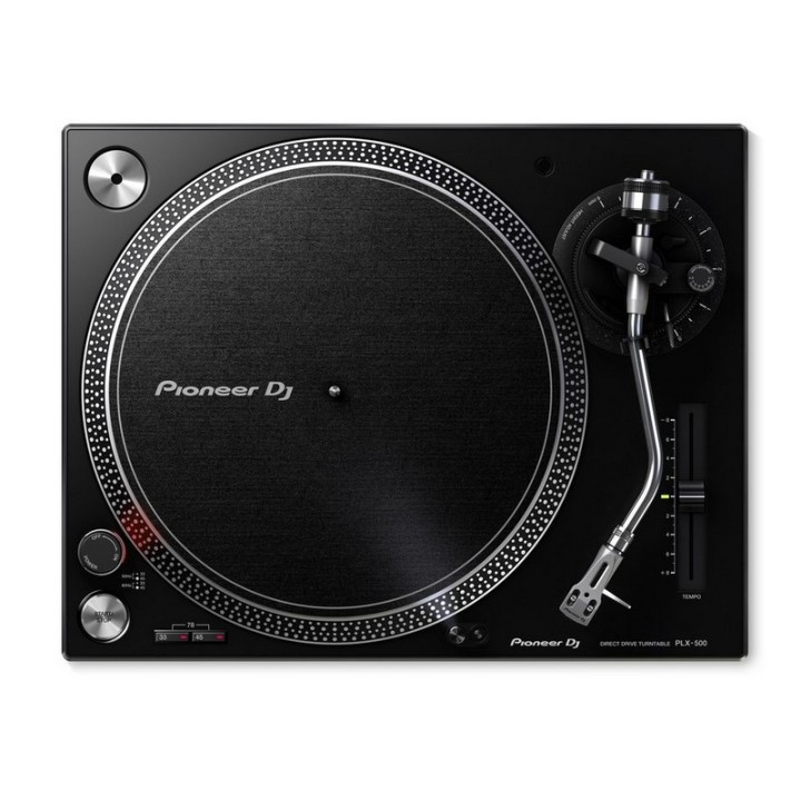 Pioneer DJ PLX 500 Plato DJ Tracción Directa Negro