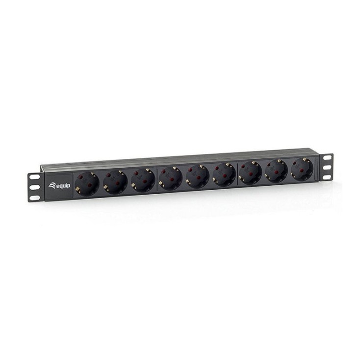 Equip 333282 Regleta 9 Tomas para Rack 1U 19"