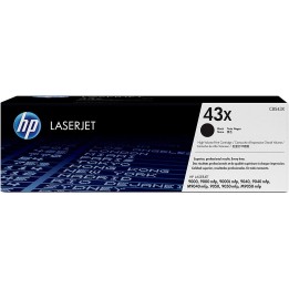 HP 43X Tóner Original Laserjet Alto Rendimiento Negro