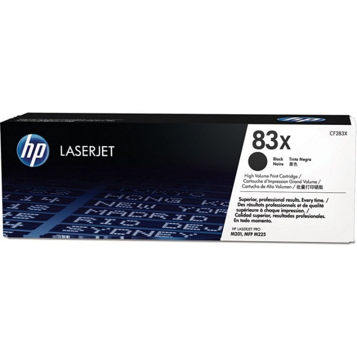 HP 83X Tóner Original Laserjet Alta Capacidad Negro