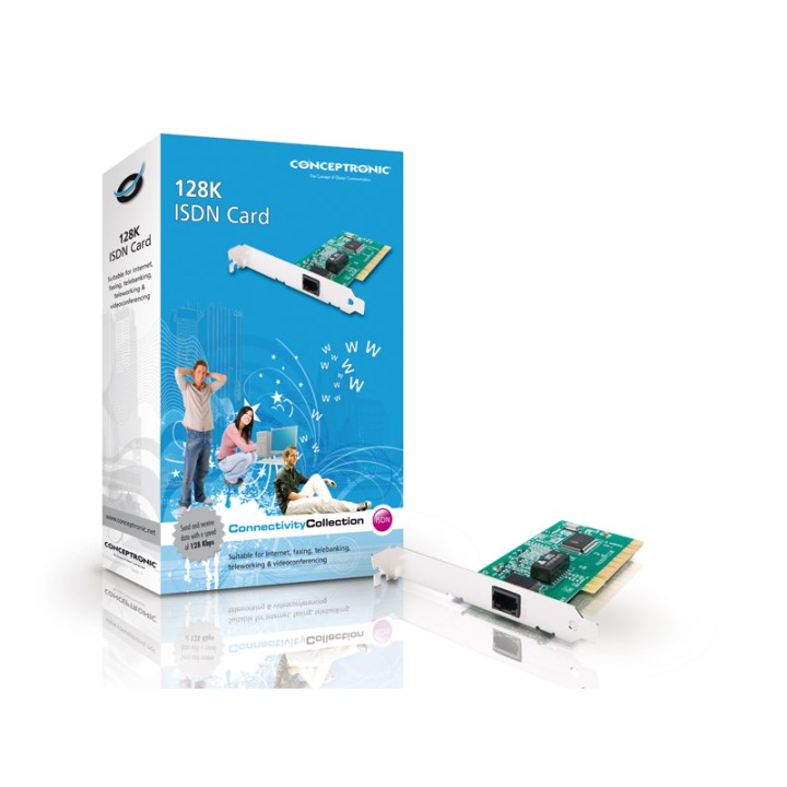 Adaptador RDSI Conceptronic PCI 128Kbps (C128i/r)