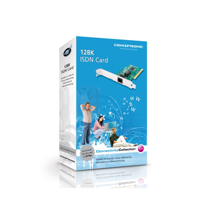 Adaptador RDSI Conceptronic PCI 128Kbps (C128i/r)