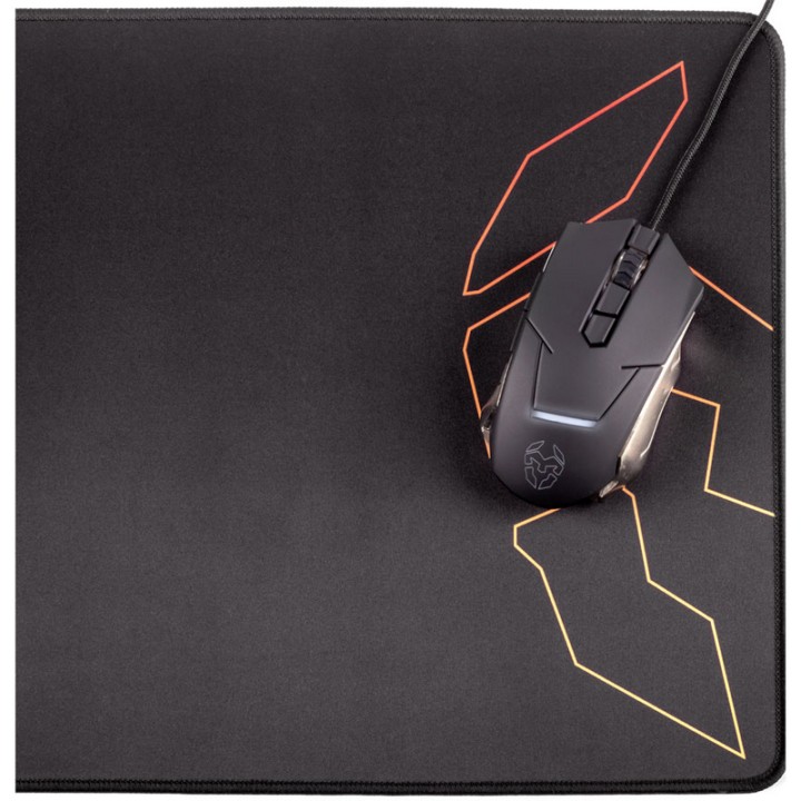 Krom Knout XL Alfombrilla Gaming Negra