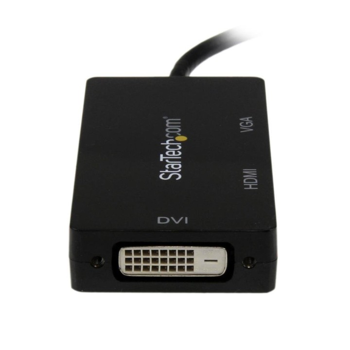 Startech Adaptador Mini DisplayPort a VGA/DVI/HDMI Negro