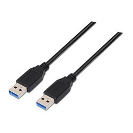 Nanocable Cable USB 3.0 Negro Tipo A a Tipo A Macho/Macho 2m Negro
