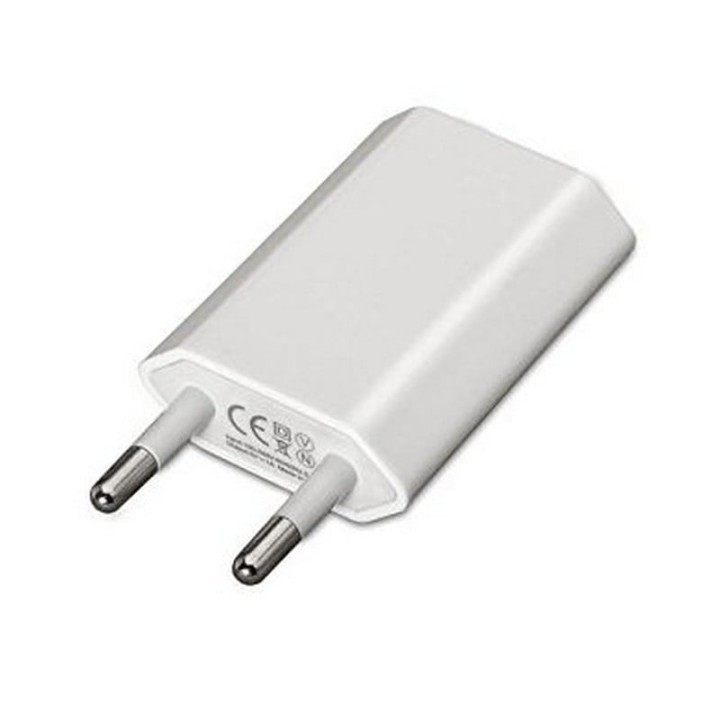 Nanocable Mini Cargador de Red USB 5V Blanco