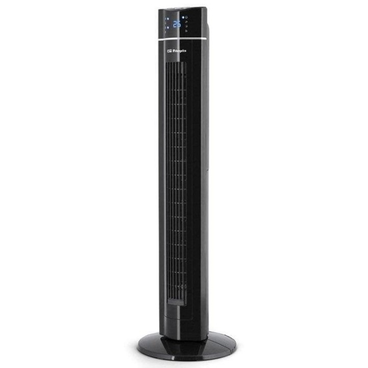 Ventilador de Torre Orbegozo TWM 1009 60W 3 Velocidades Mando a Distancia Ionizador Temporizador Silencioso