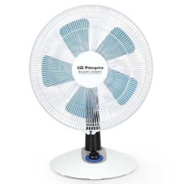 Ventilador de Sobremesa Orbegozo TF 0138 45W 4 Velocidades Oscilante Ultra Silencioso 5 Aspas