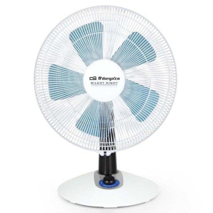 Ventilador de Sobremesa Orbegozo TF 0138 45W 4 Velocidades Oscilante Ultra Silencioso 5 Aspas