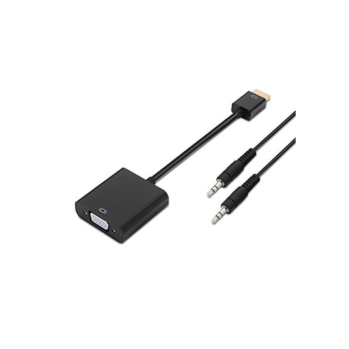 Nanocable Cable HDMI a SVGA con Audio Macho/Hembra