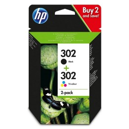 HP 302 Pack 2 Cartuchos Tinta Original Negro/Tricolor