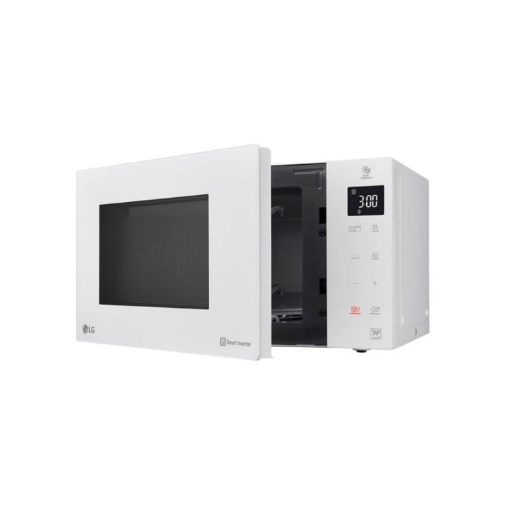 LG MH6535GDH Microondas con Grill Blanco Smart Inverter 1000W 25L