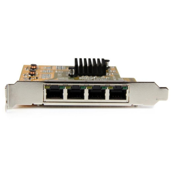 Startech Tarjeta de Red PCI Express Ethernet Gigabit con 4 Puertos RJ45