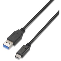 Nanocable Cable USB 3.1 Tipo C a USB Tipo A Macho/Macho 1m Negro