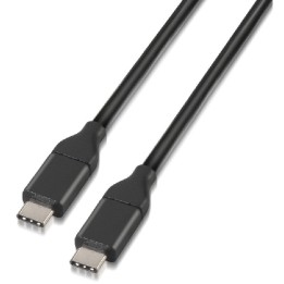 Nanocable Cable USB 3.1 Tipo C a USB Tipo C Macho/Macho 1m Negro
