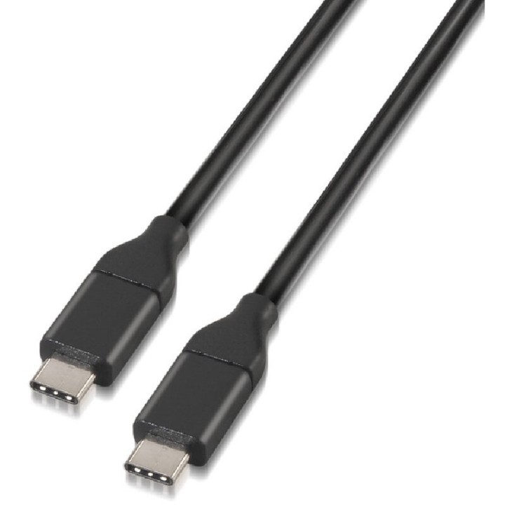 Nanocable Cable USB 3.1 Tipo C a USB Tipo C Macho/Macho 1m Negro