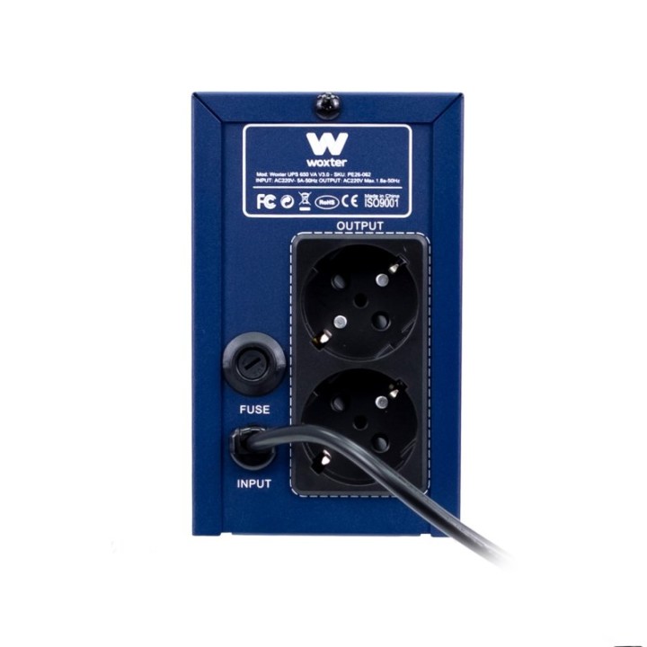 Woxter UPS 650 VA SAI Azul