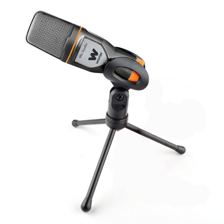 Woxter Mic Studio Micrófono Condensador Negro