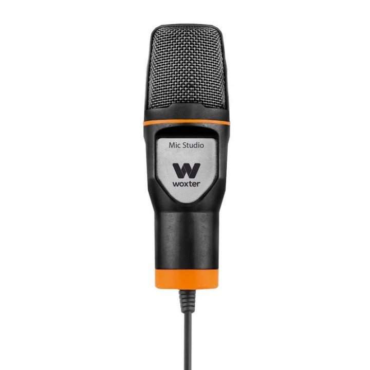 Woxter Mic Studio Micrófono Condensador Negro