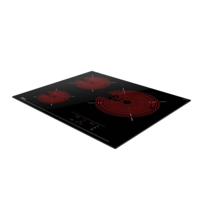 Teka TB 6315 Placa Vitrocerámica 3 Zonas Negro