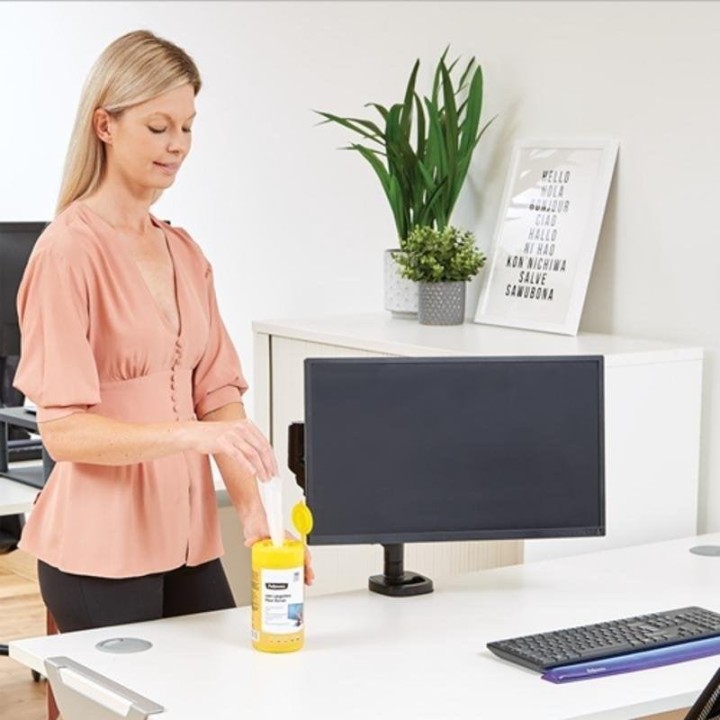 Fellowes Toallitas para Limpieza de Pantallas 100 Unidades