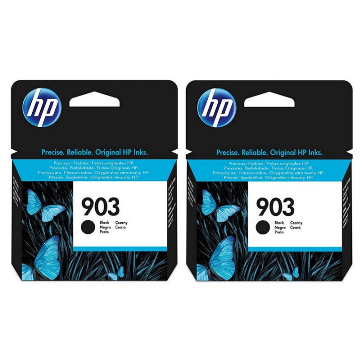 HP 903 Pack x2 Cartucho de Tinta Original Negro