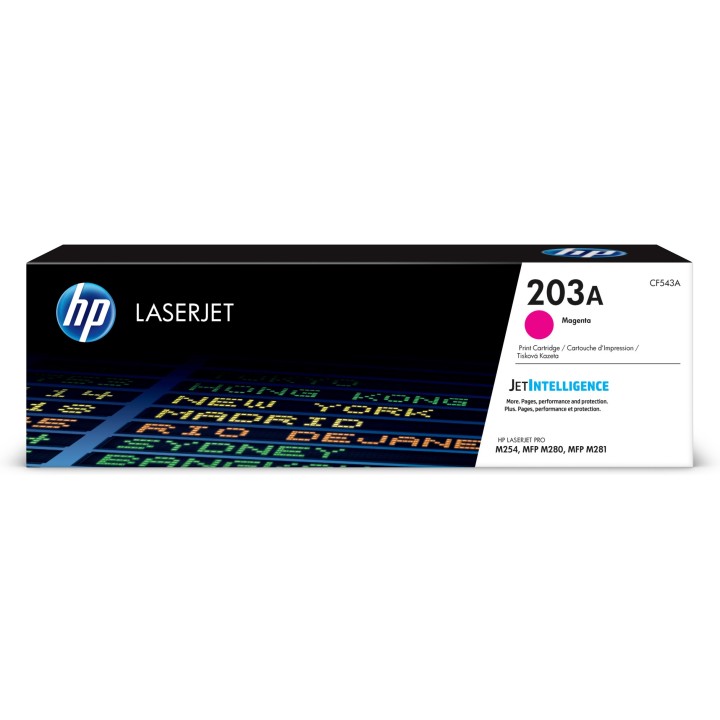 Toner HP LaserJet Pro 203A Magenta 1300 pág (CF543A)