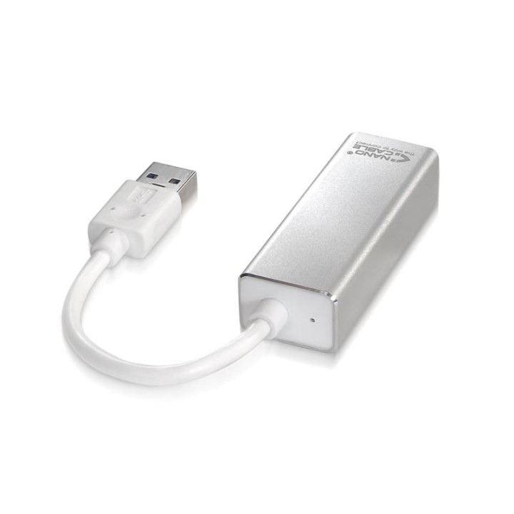 Nanocable Conversor USB 3.0 a Ethernet Gigabit 15cm
